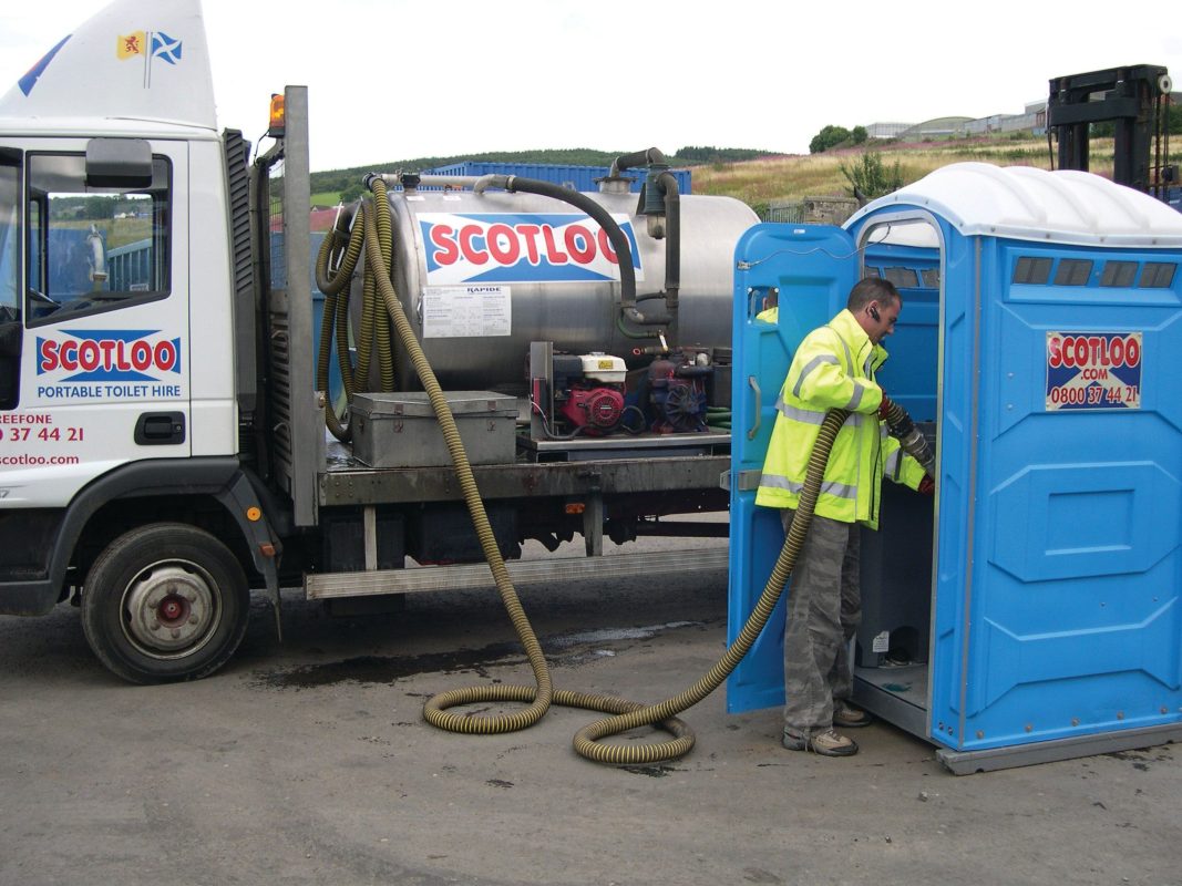 Scotloo Chemical Toilet Emptying